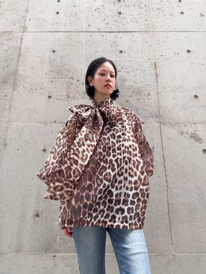 reopa-do volume sleeve blouse