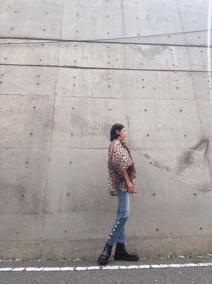 reopa-do volume sleeve blouse