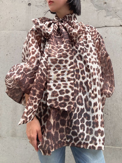 reopa-do volume sleeve blouse