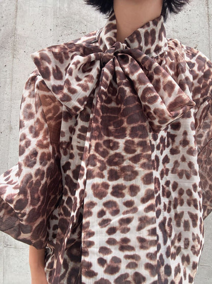 reopa-do volume sleeve blouse