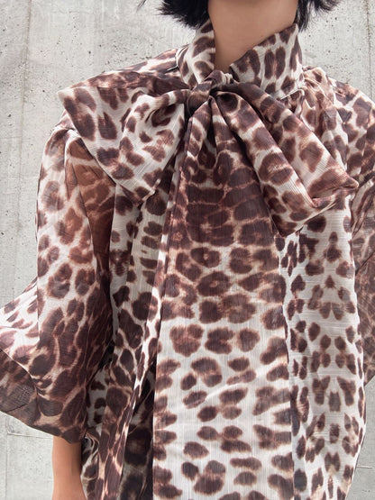 reopa-do volume sleeve blouse