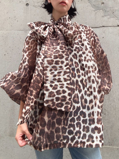 reopa-do volume sleeve blouse