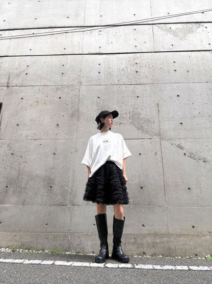 frill short skirt