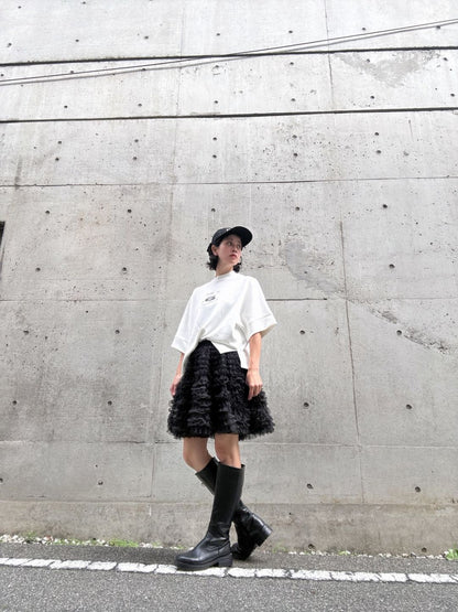 frill short skirt