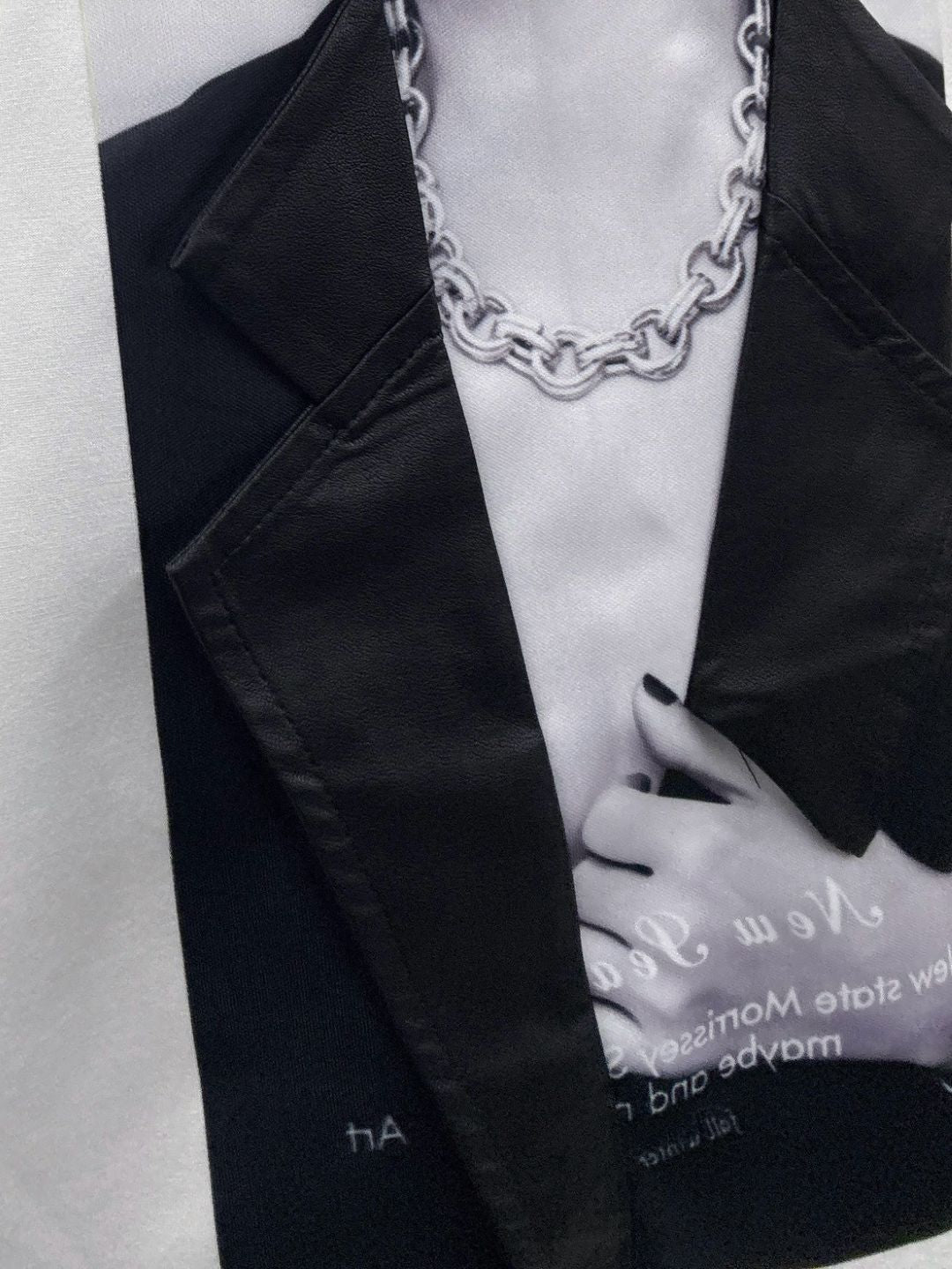 jacket print dolmanT