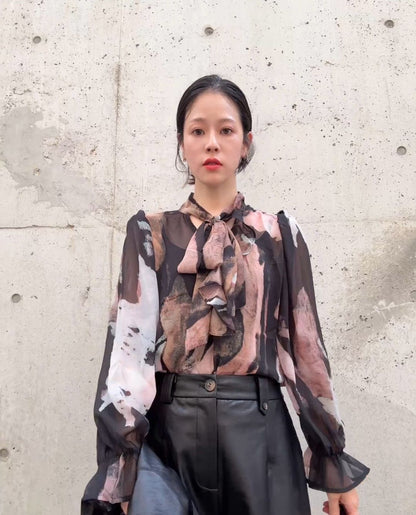marble color blouse