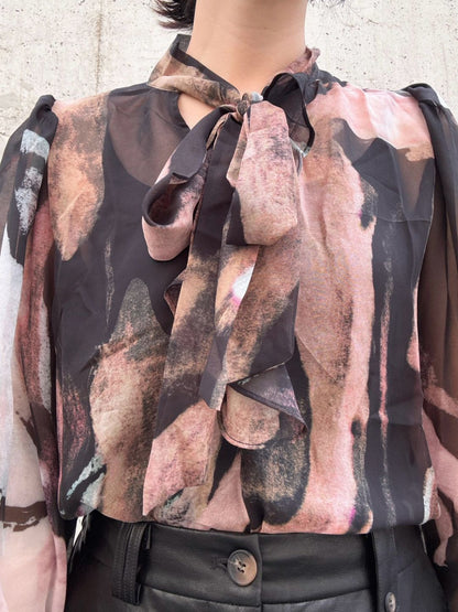 marble color blouse