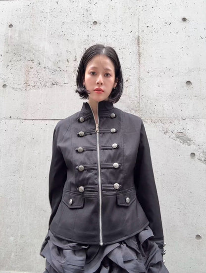 standcollar zip jacket
