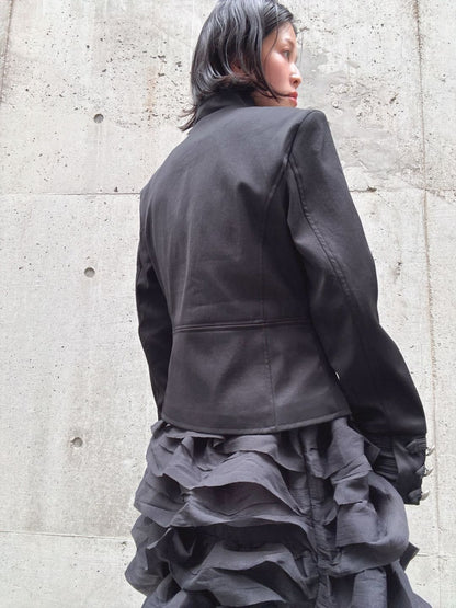 standcollar zip jacket