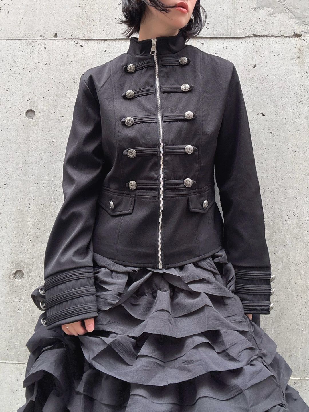 standcollar zip jacket