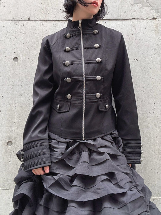 standcollar zip jacket