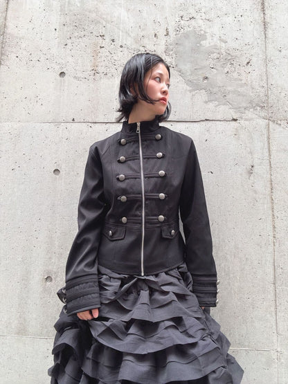 standcollar zip jacket