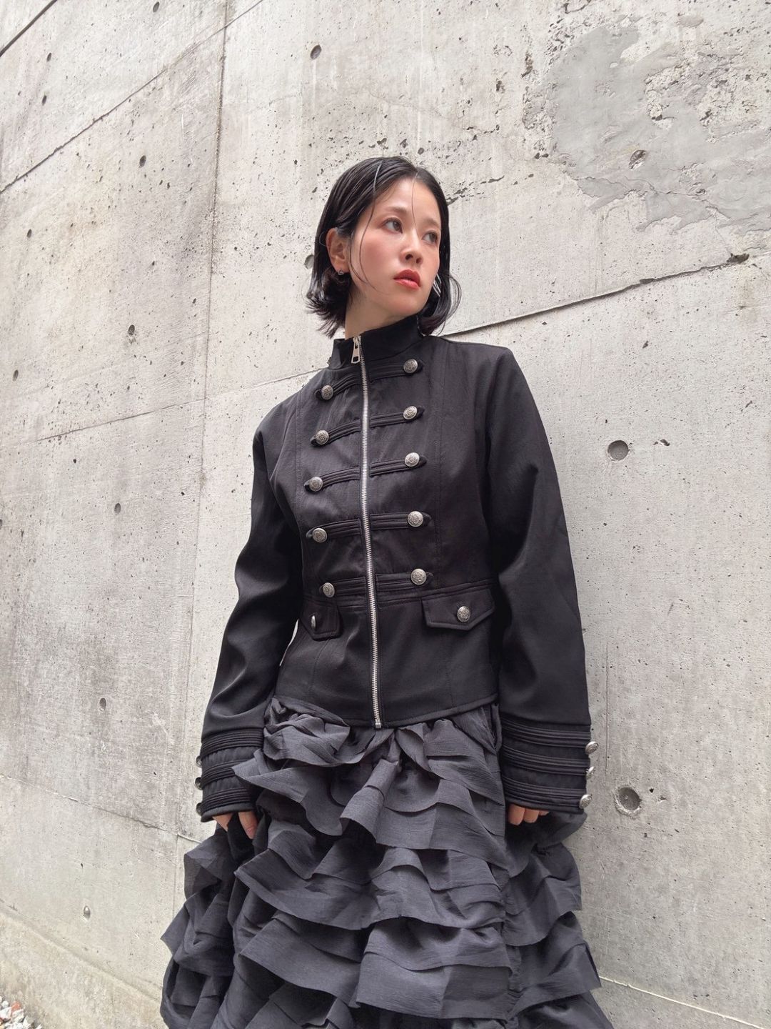 standcollar zip jacket