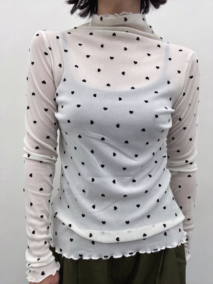 heart dot sier tops