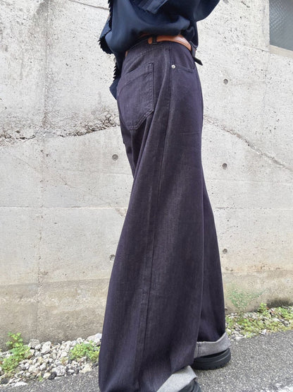 buggy denim pants