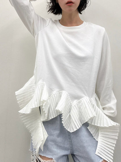 frill docking pullover