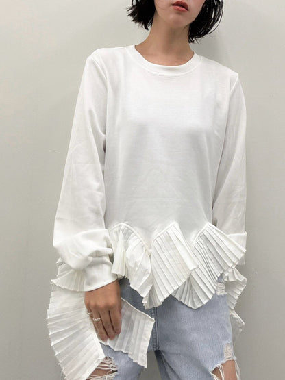 frill docking pullover