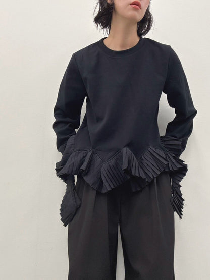 frill docking pullover