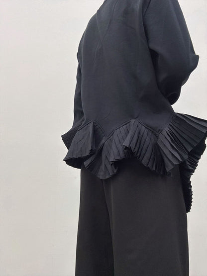 frill docking pullover