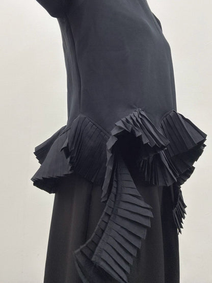 frill docking pullover