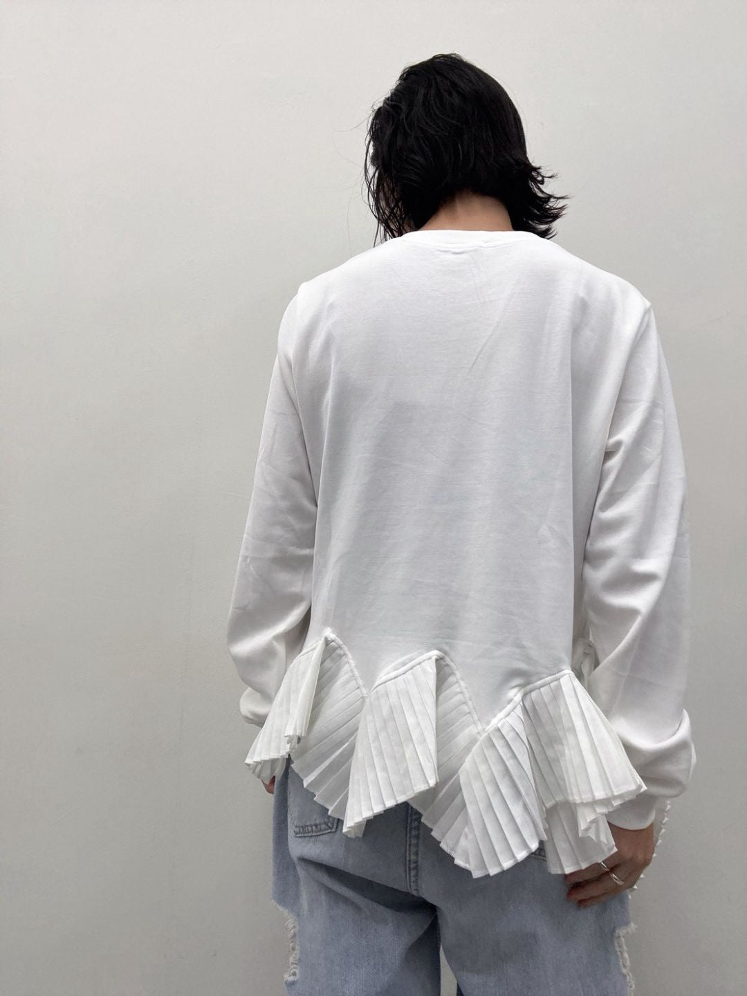 frill docking pullover