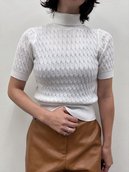 rib knit turtle