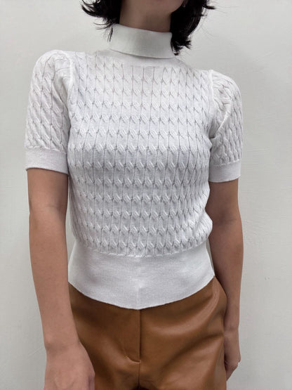 rib knit turtle