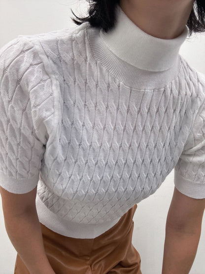 rib knit turtle