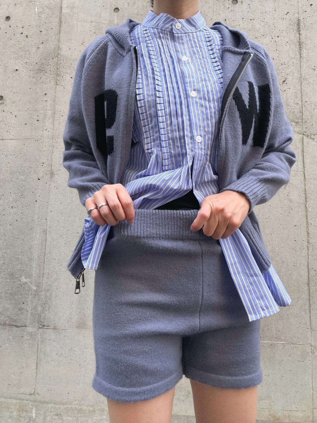 knitparker pants setup