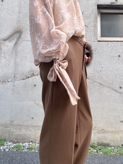 Chiffon Sheer Blouse
