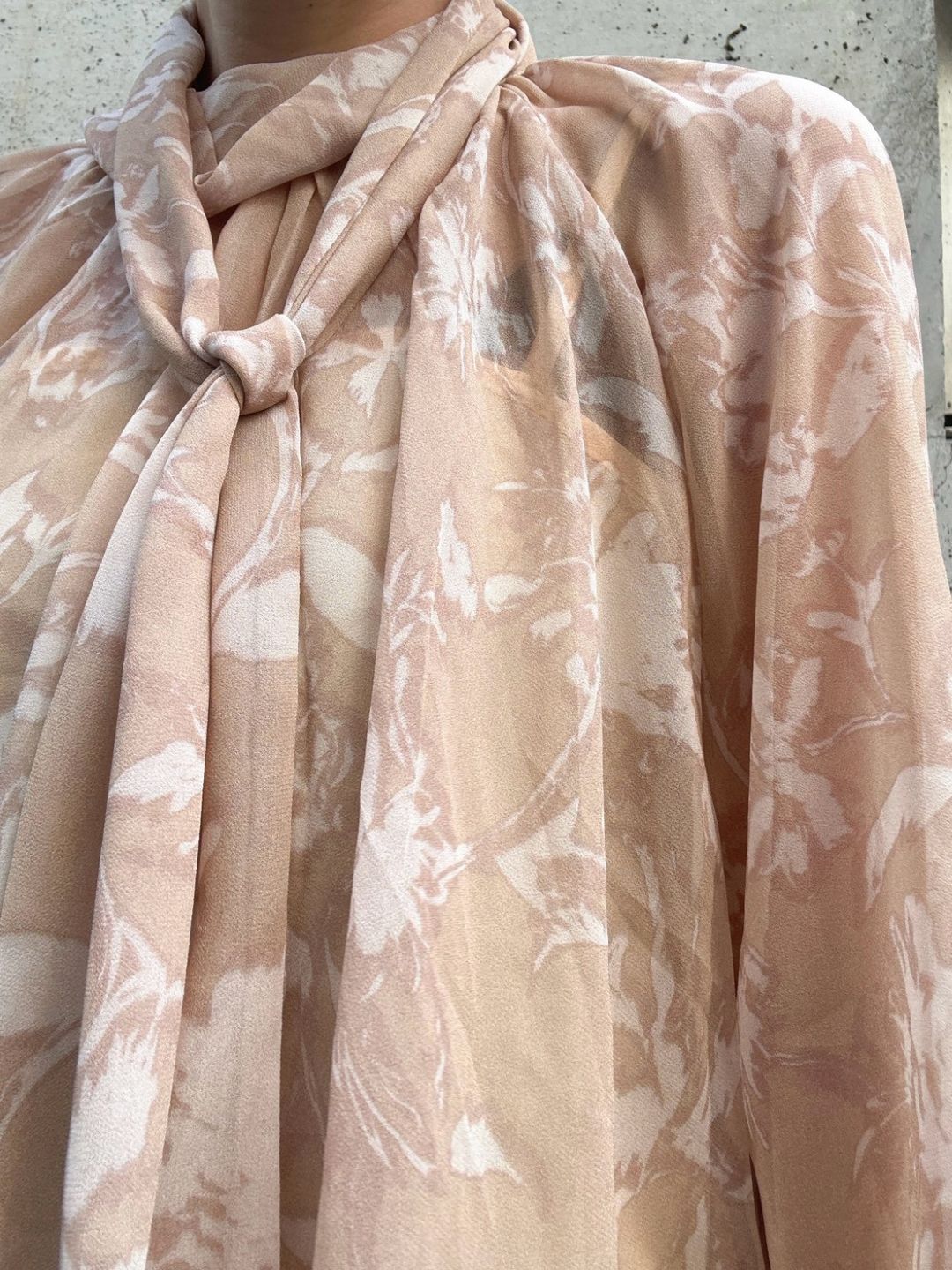 Chiffon Sheer Blouse