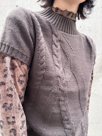 cable knit set up