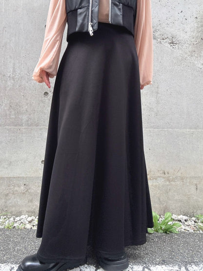 flare long skirt