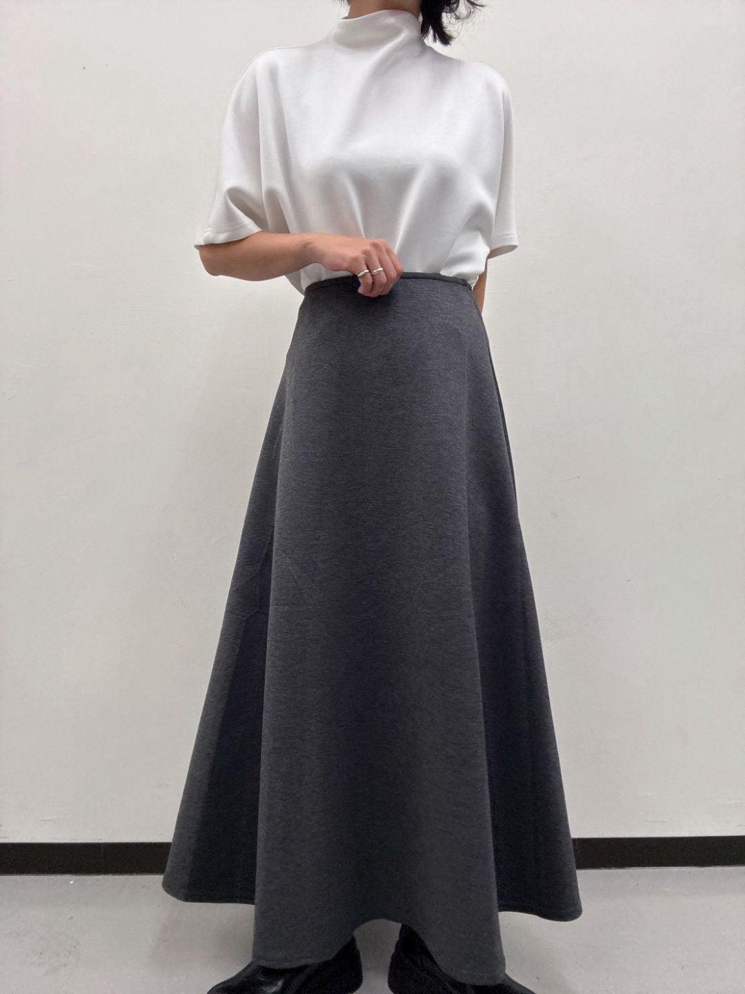 flare long skirt