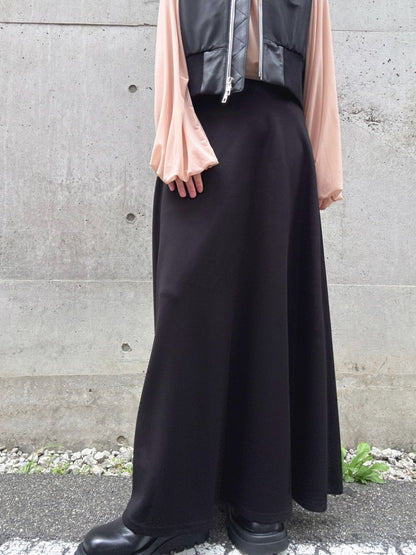 flare long skirt