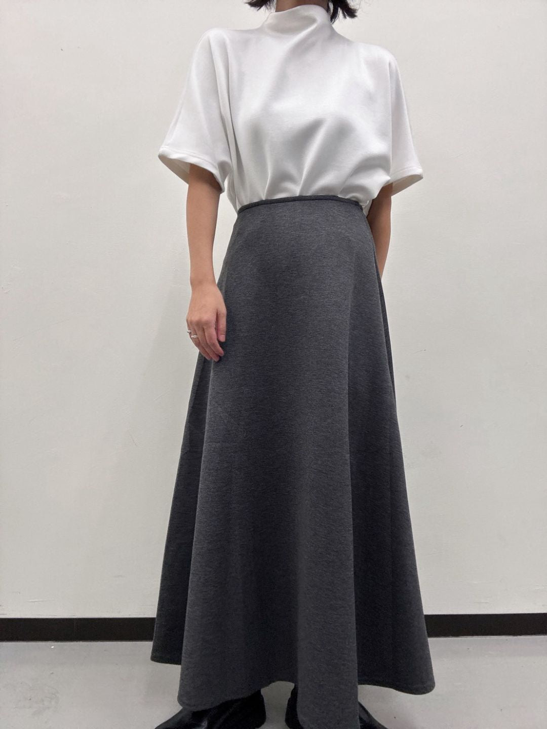 flare long skirt