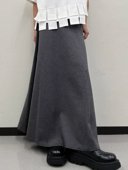 flare long skirt