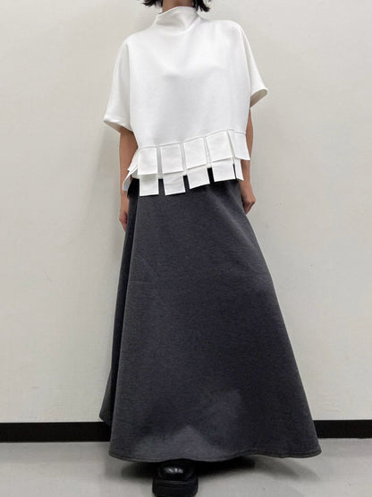 flare long skirt