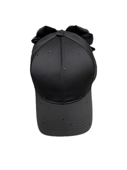 bijou ribbon cap