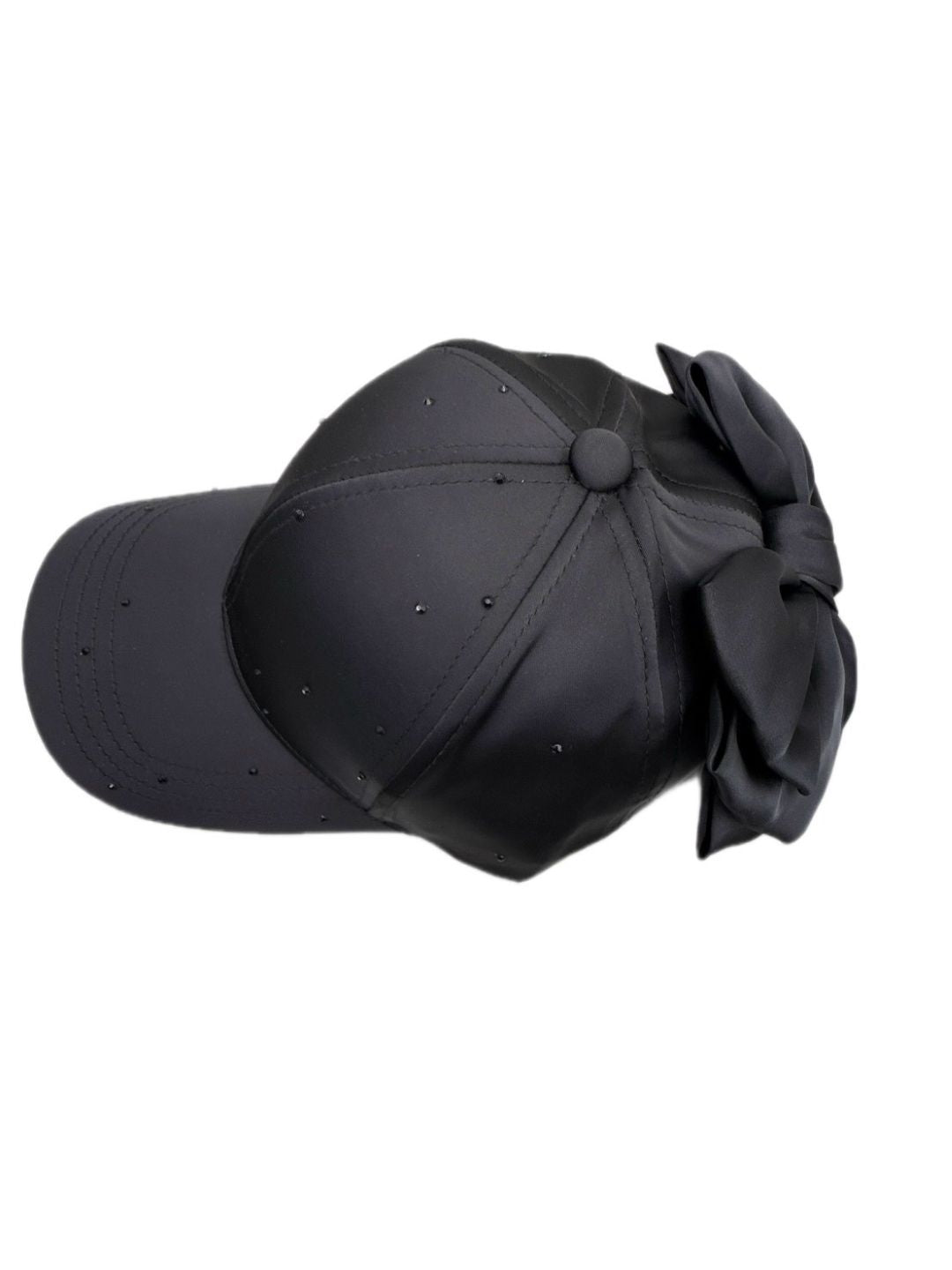 bijou ribbon cap