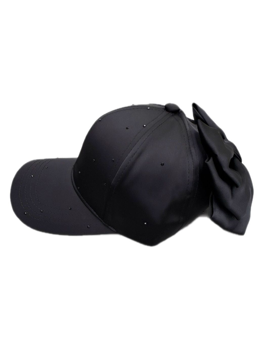 bijou ribbon cap