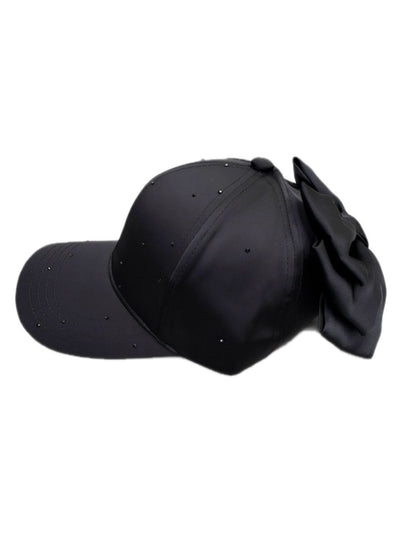 bijou ribbon cap