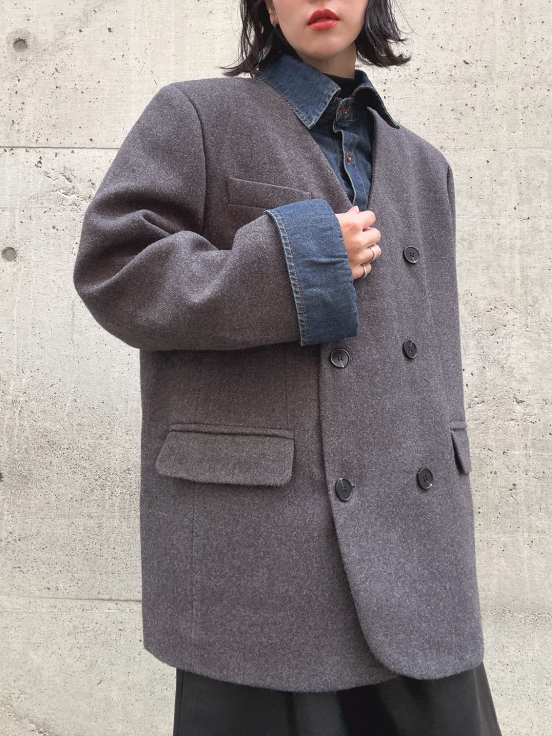 double brest jacket
