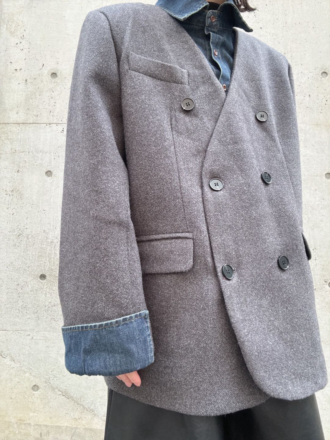 double brest jacket