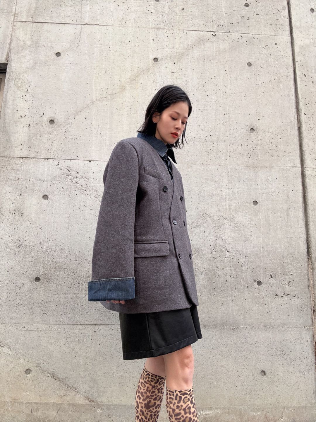 double brest jacket