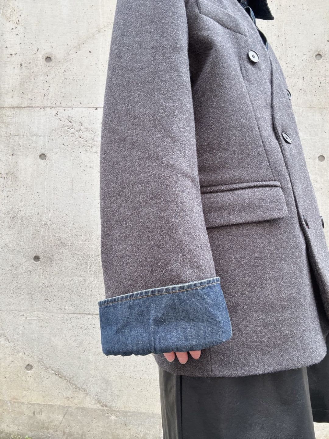 double brest jacket