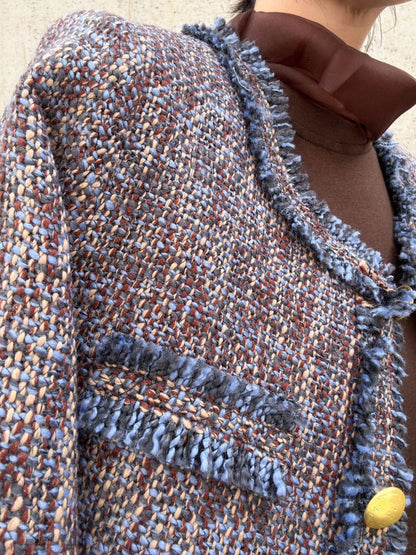 Multicolor Tweed Jacket