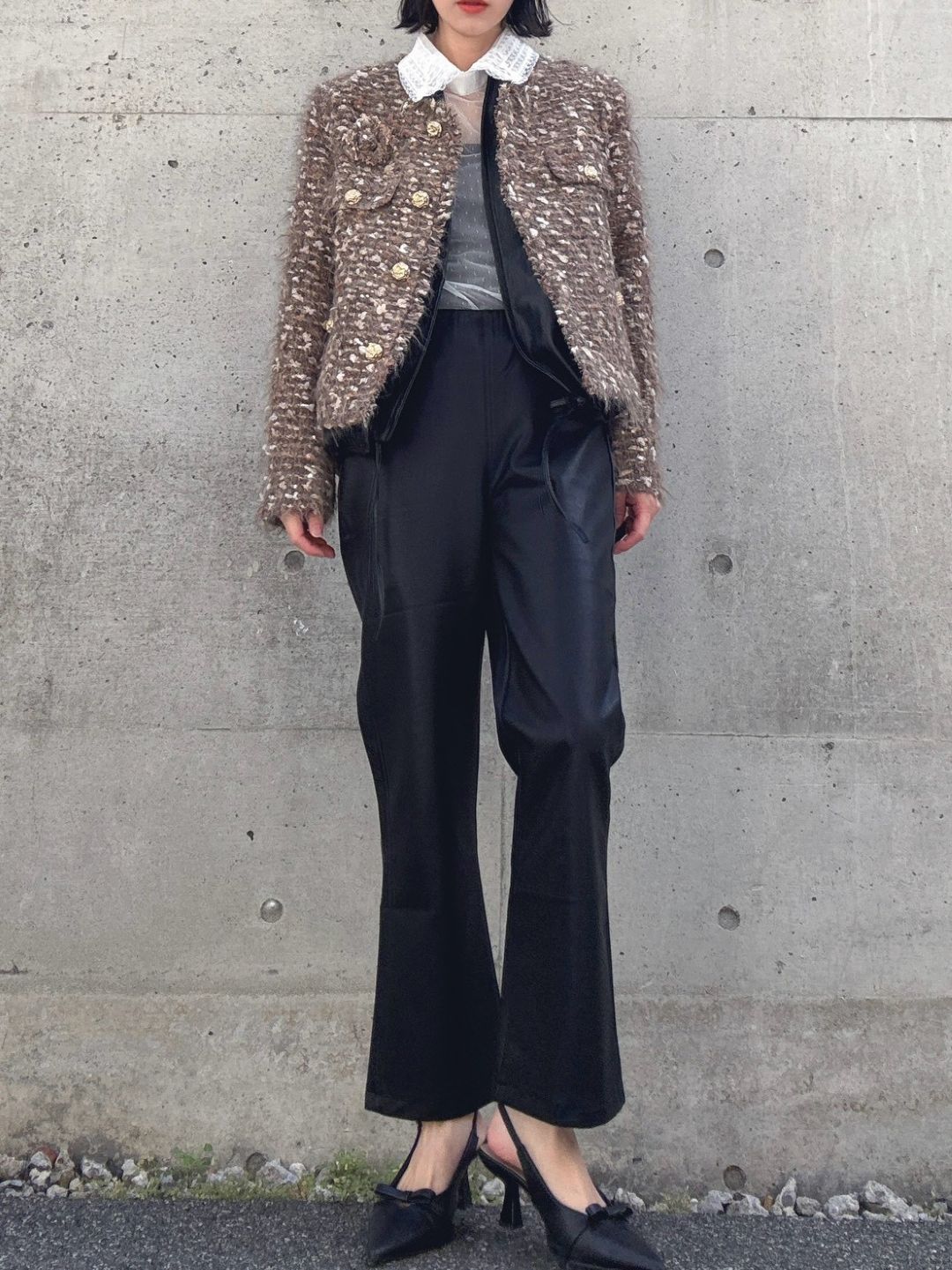 Tailored Flare Trousers