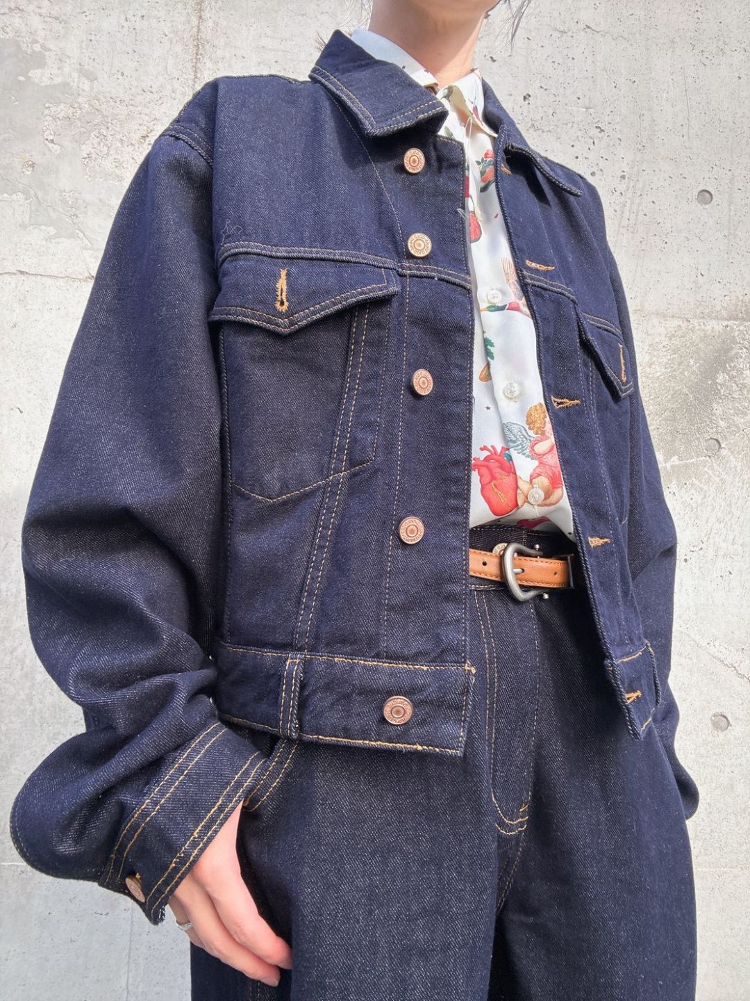 basic denim  jacket