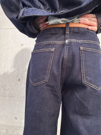 denim waide pants